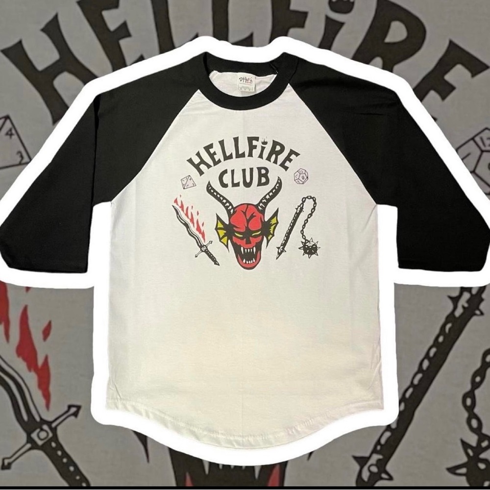 Stranger Things Hellfire Shirt - image 2